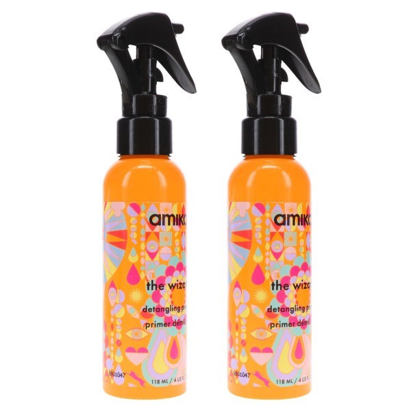 Amika The Wizard Detangling Primer 4 oz 2 Pack