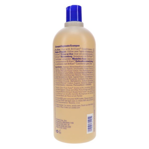 Aveda Brilliant Shampoo 33.8 oz