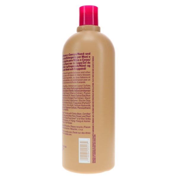 Aveda Cherry Almond Hand & Body Wash 33.8 oz