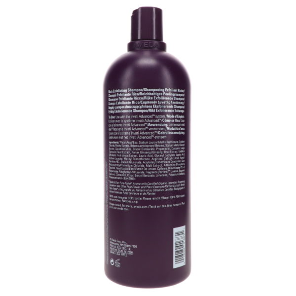 Aveda Invati Advanced Exfoliating Shampoo 33.8 oz