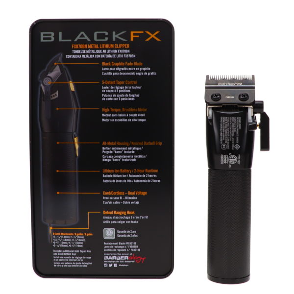 BaBylissPRO BLACKFX Clipper