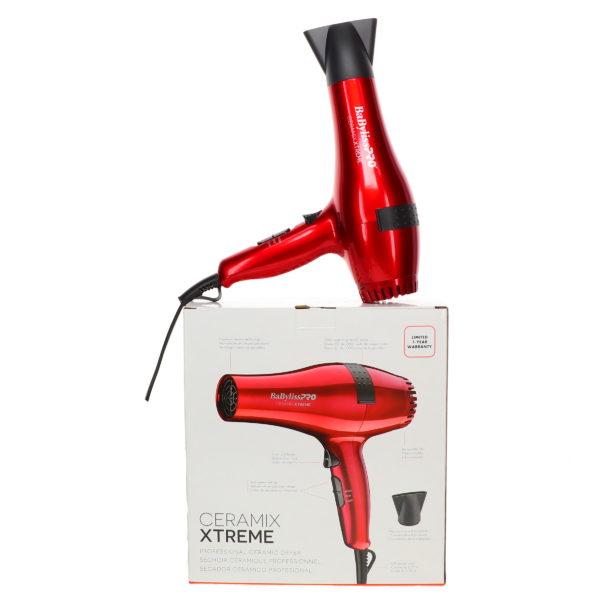 BaBylissPRO Cermaix Xtreme Dryer Red