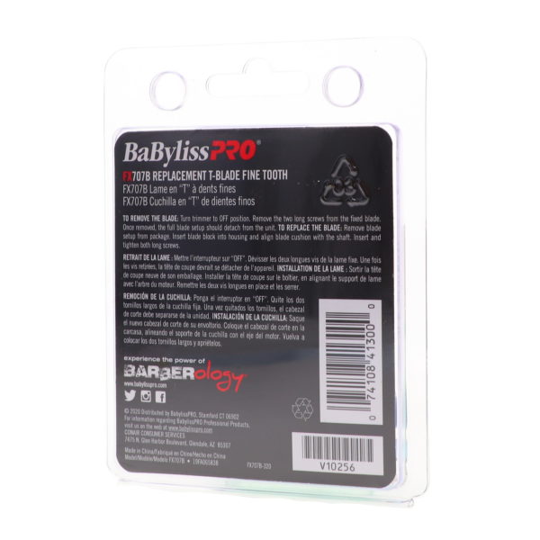 BaBylissPRO Fine Tooth Graphite Replacement Blade