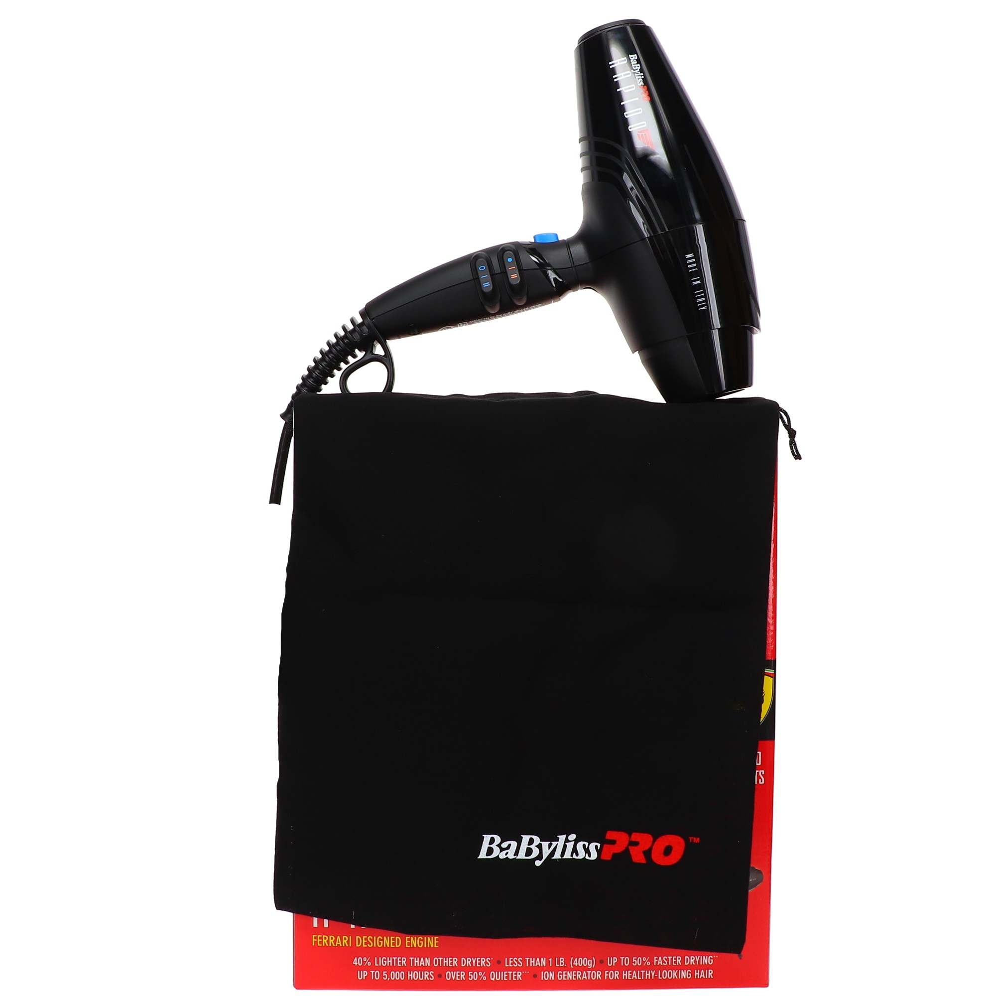 BaBylissPRO Rapido Dryer Black