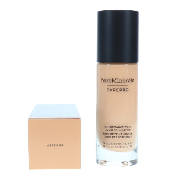 bareMinerals BAREPRO Performance Wear Liquid Foundation SPF 20 Aspen 1 oz