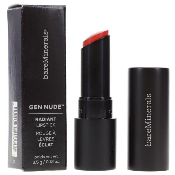 bareMinerals Gen Nude Radiant Lipstick Notorious 0.12 oz