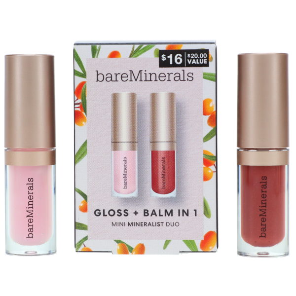 bareMinerals Glow+ Balm in 1 Mini Mineralist Duo 0.14 oz