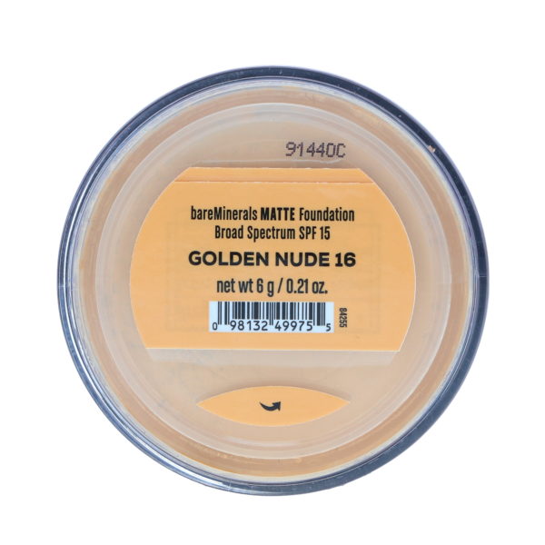 bareMinerals Loose Powder Matte Foundation SPF 15 Golden Nude 16 0.28 oz
