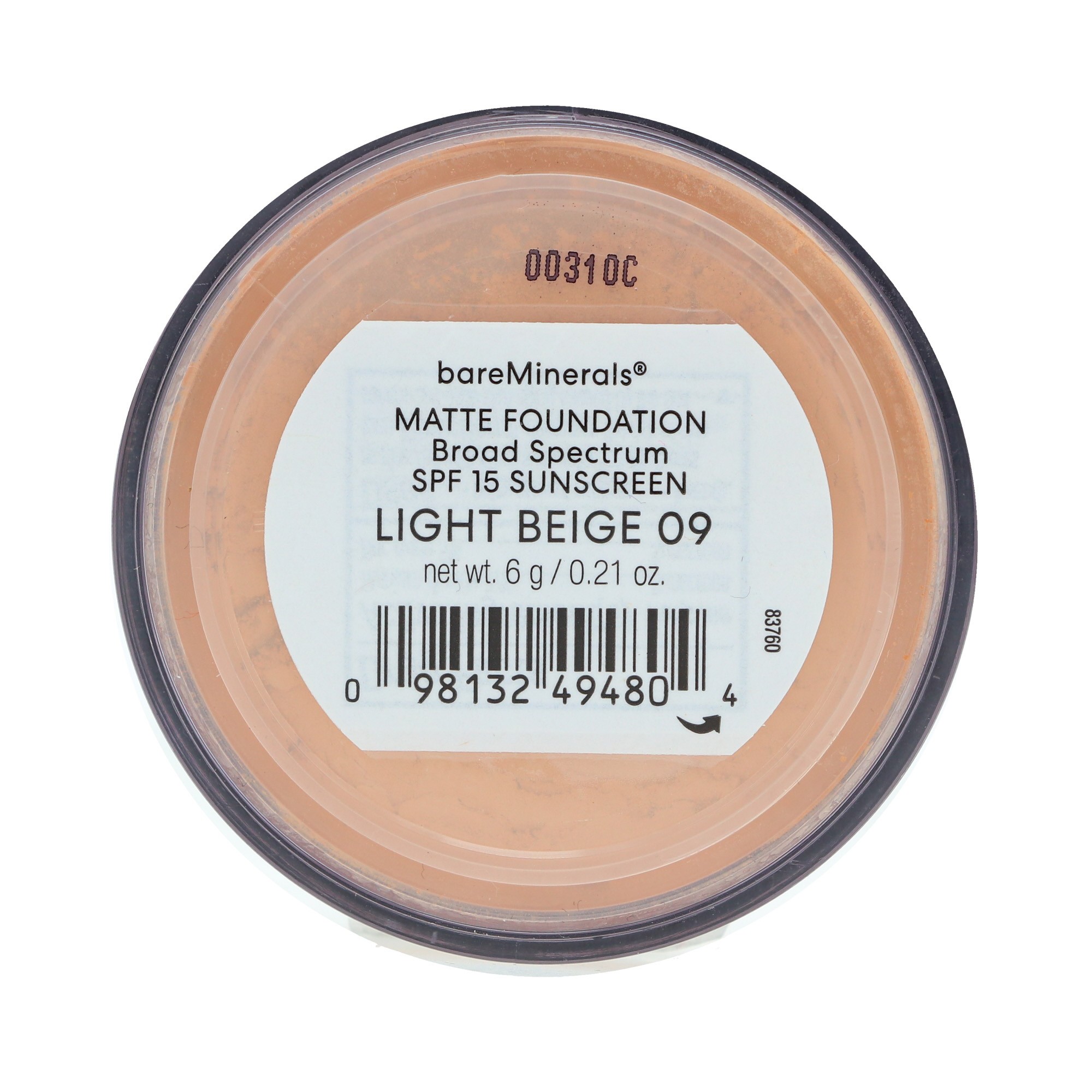 bareMinerals Loose Powder Matte Foundation SPF 15 Light Beige 09 0.28 oz