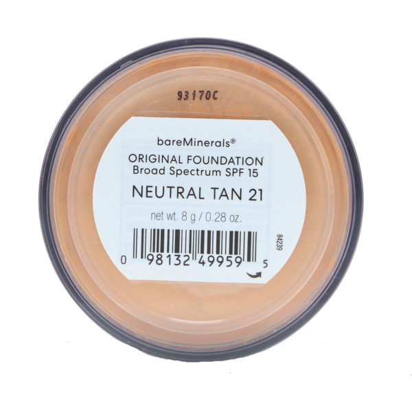 bareMinerals Original Foundation Broad Spectrum SPF 15 Neutral Tan 21 0.28 oz