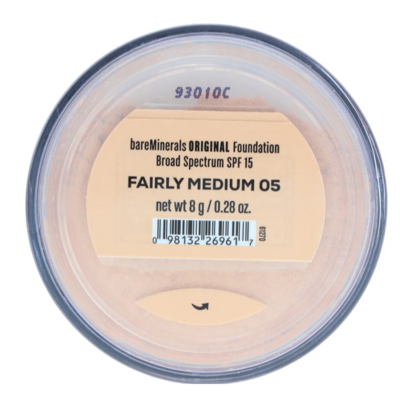 bareMinerals Original Foundation Broad Spectrum SPF 15 Fairly Medium 05 0.28 oz