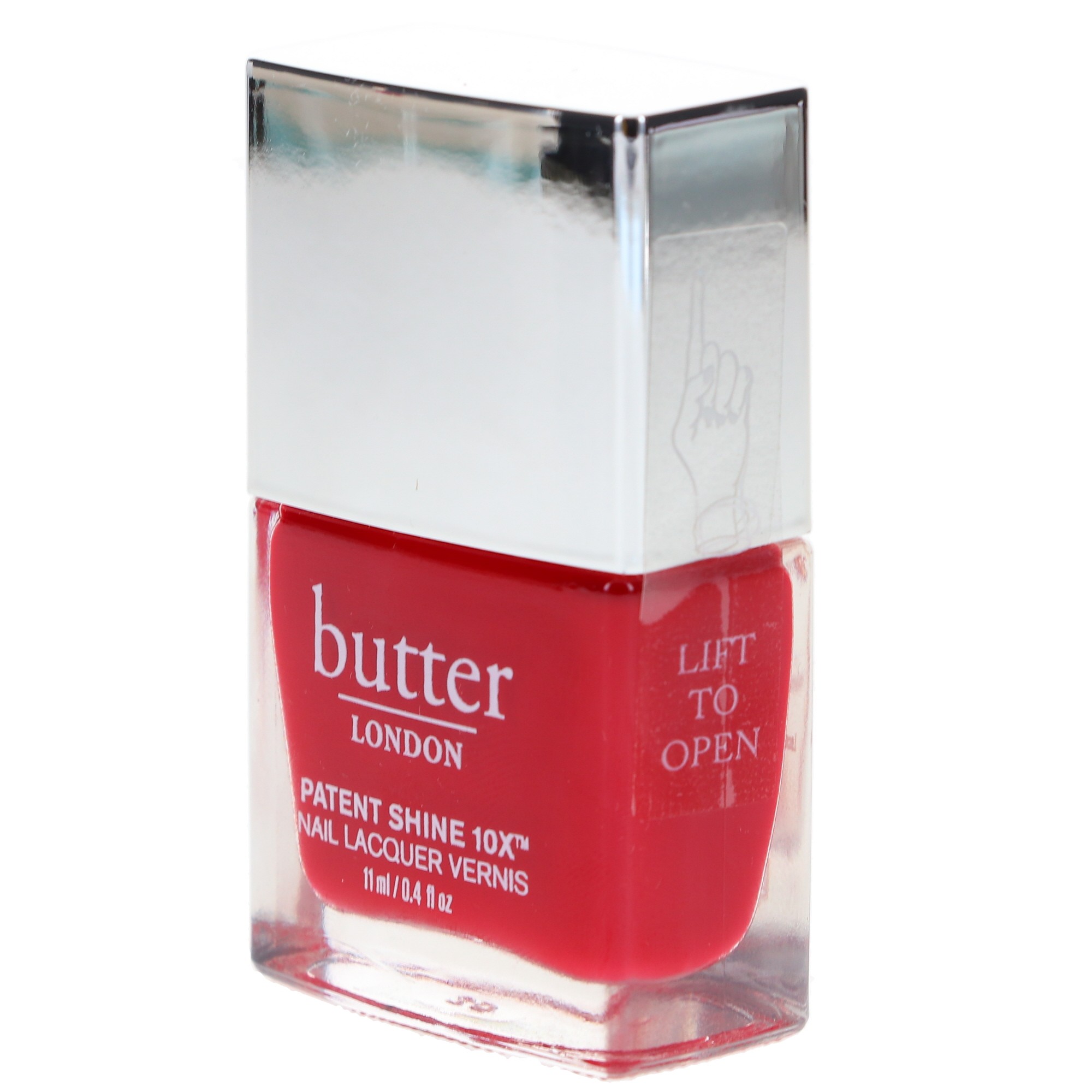 Butter London Patent Shine 10X Nail Lacquer Her Majesty's Red 0.4 oz