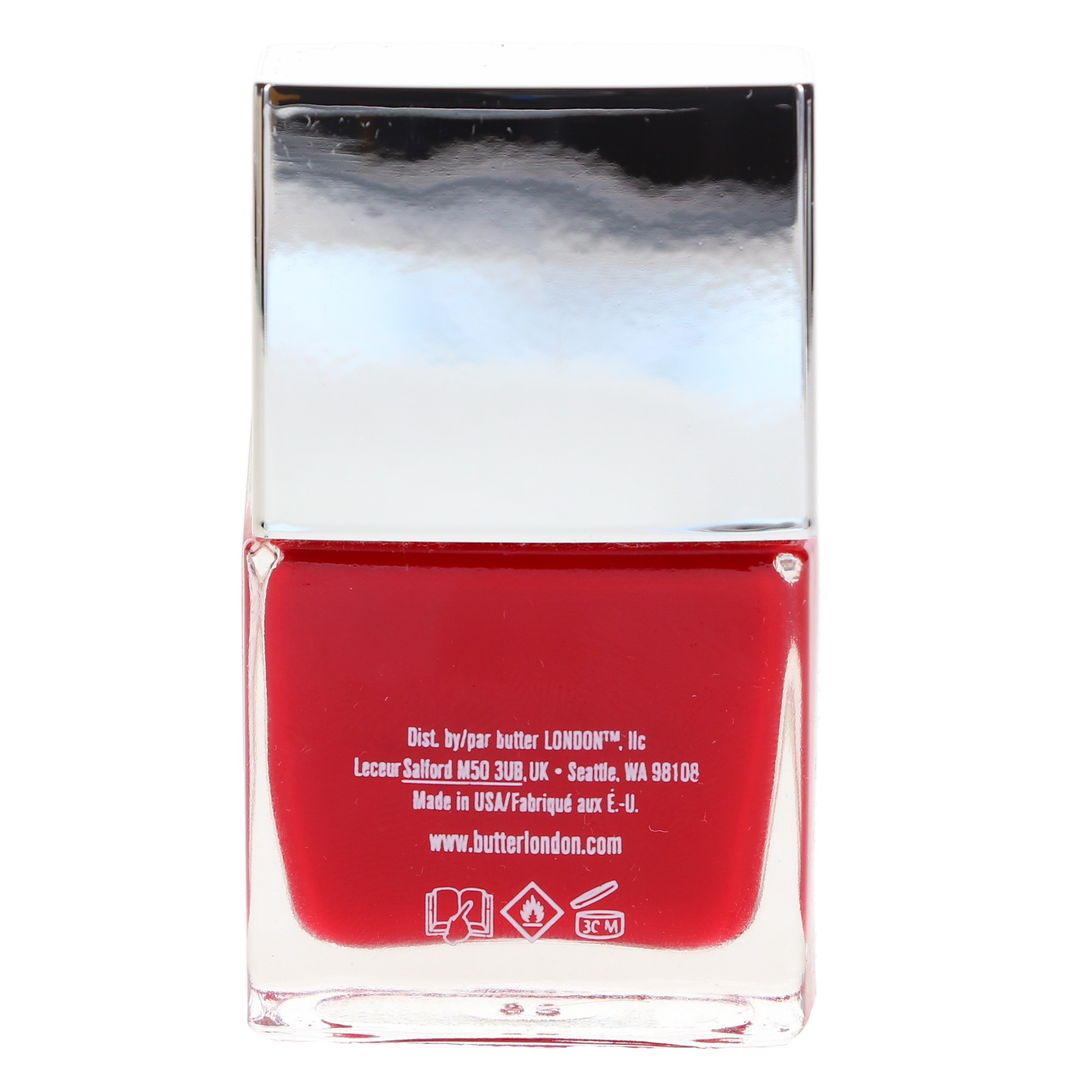 Butter London Patent Shine 10X Nail Lacquer Her Majesty's Red 0.4 oz