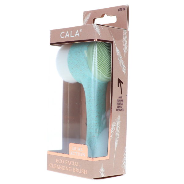 CALA Dual Action Facial Cleansing Brush Sage