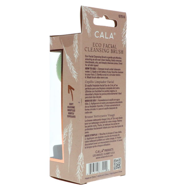 CALA Dual Action Facial Cleansing Brush Sage