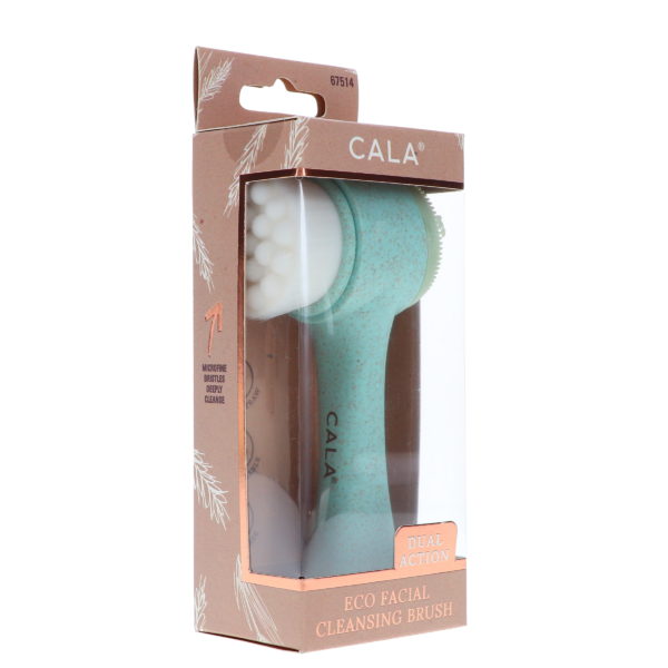 CALA Dual Action Facial Cleansing Brush Sage