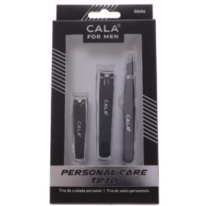 CALA Men's Personal Care Trio Matte Black