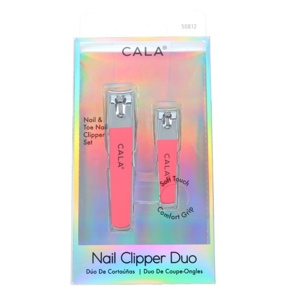 CALA Nail Clipper Duo Coral