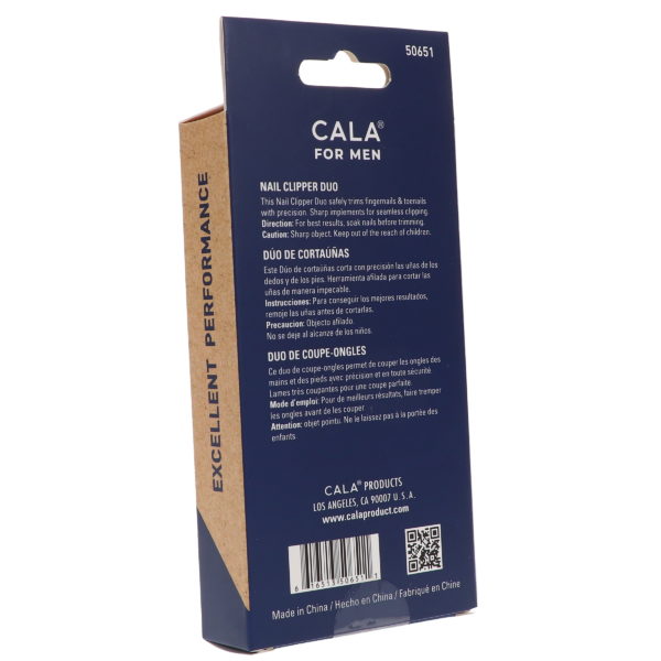 CALA Nail Clipper Duo for Men