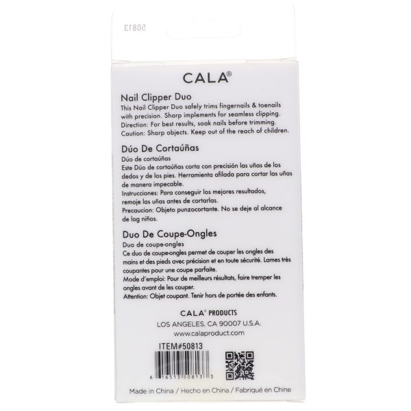 CALA Nail Clipper Duo Orchid