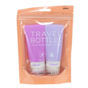 CALA Silicone Travel Bottles Lavender
