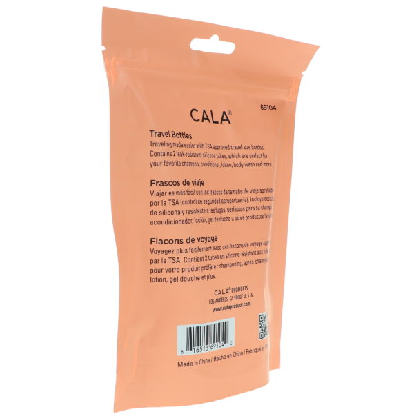 CALA Silicone Travel Bottles Lavender
