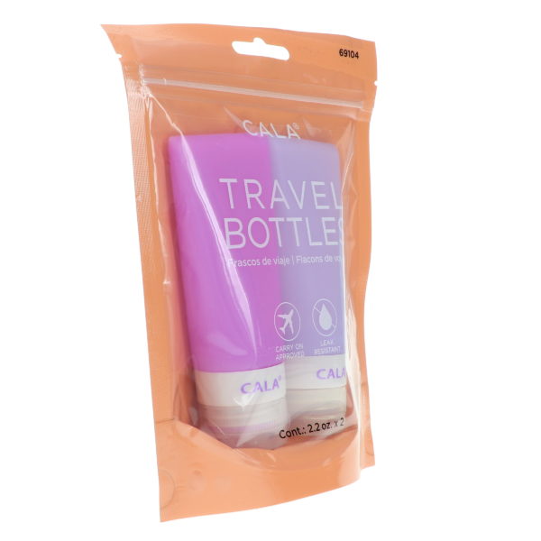 CALA Silicone Travel Bottles Lavender