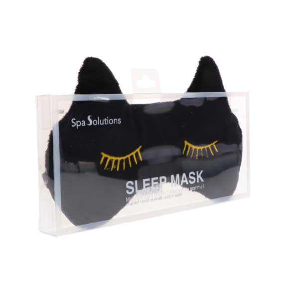 CALA Sleep Mask Black Cat