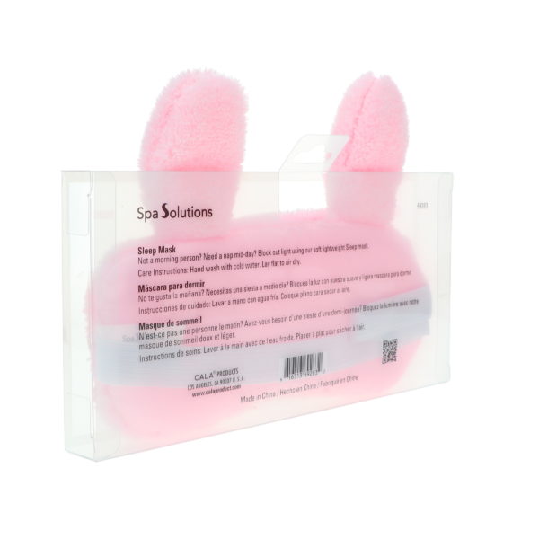 CALA Sleep Mask Pink Bunny