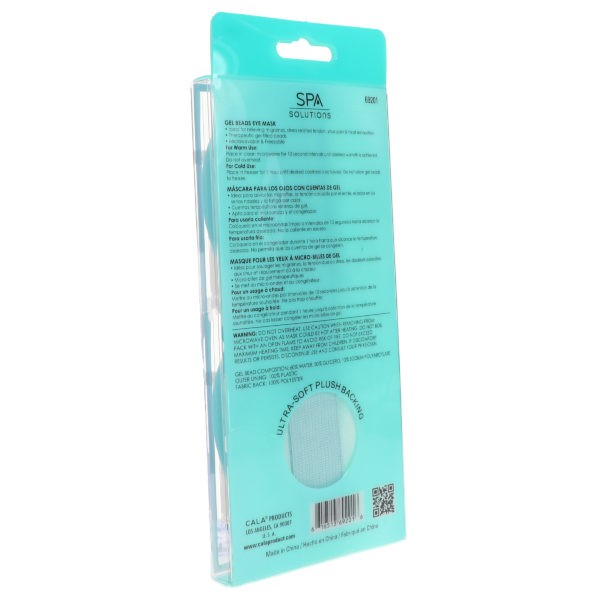 CALA Spa Solutions Gel Beads Eye Mask Aqua