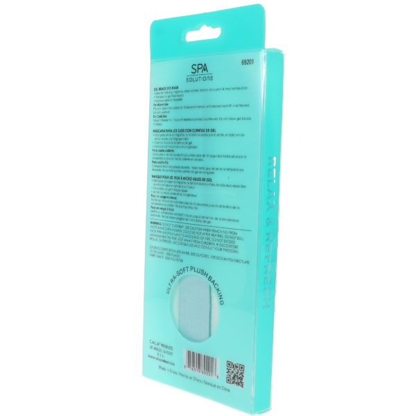 CALA Spa Solutions Gel Beads Eye Mask Aqua