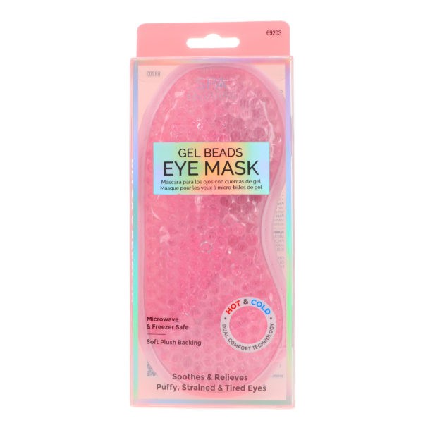 CALA Spa Solutions Gel Beads Eye Mask Pink