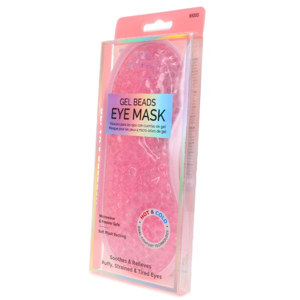 CALA Spa Solutions Gel Beads Eye Mask Pink