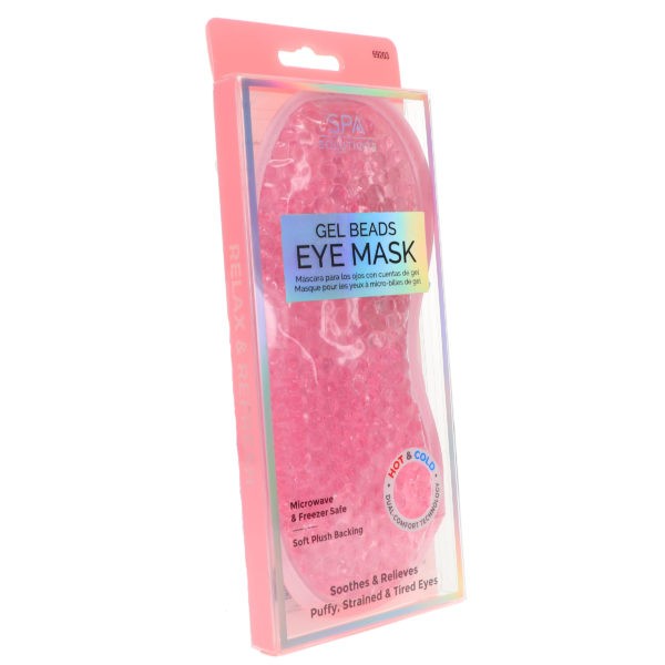 CALA Spa Solutions Gel Beads Eye Mask Pink