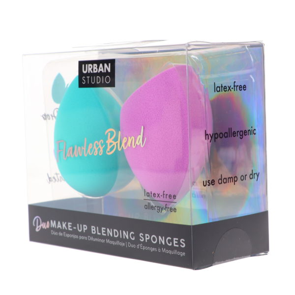 CALA Urban Studio Duo Blending Sponges Purple/Teal