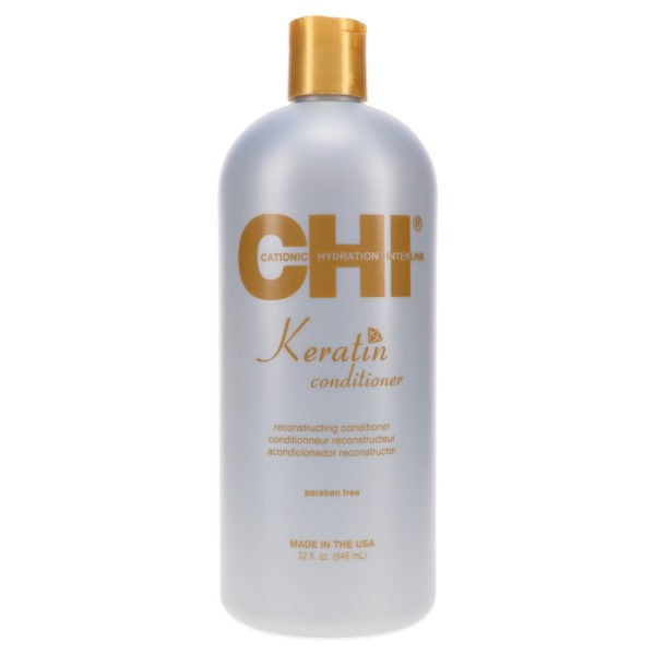 CHI Keratin Reconstructing Shampoo 32 oz & Keratin Reconstructing Conditioner 32 oz Combo Pack