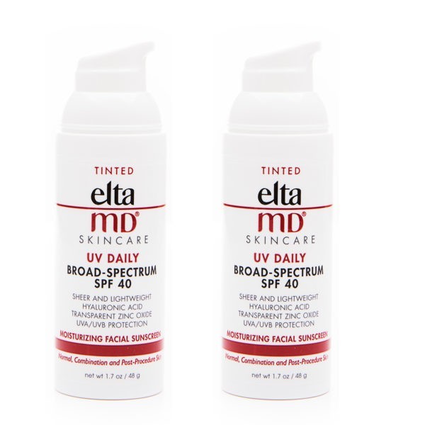 Elta MD UV Daily SPF 40 Tinted Broad Spectrum 1.7 oz 2 Pack