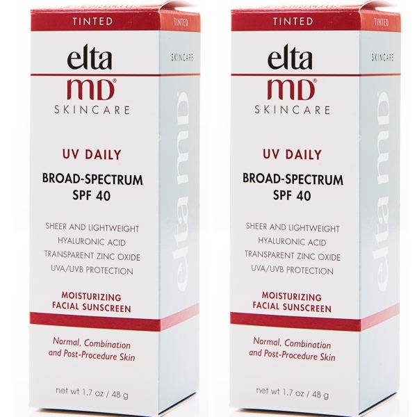 Elta MD UV Daily SPF 40 Tinted Broad Spectrum 1.7 oz 2 Pack