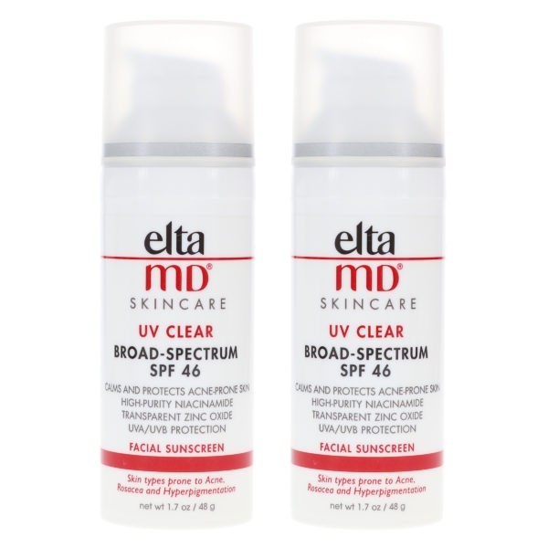 Elta MD UV Clear SPF 46 1.7 oz. - Two Pack