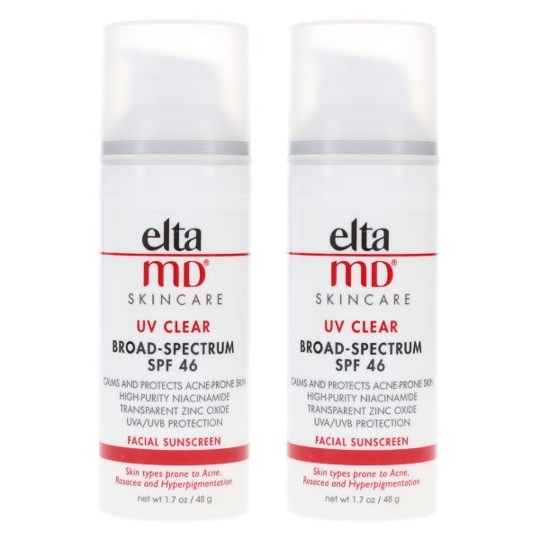 Elta MD UV Clear SPF 46 1.7 oz. - Two Pack