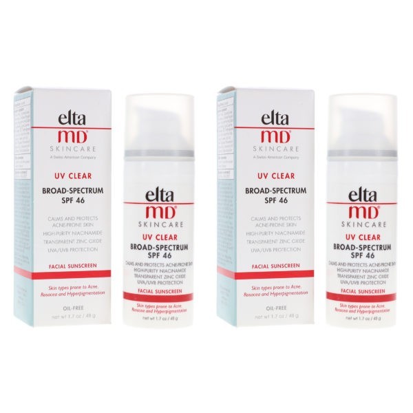 Elta MD UV Clear SPF 46 1.7 oz. - Two Pack