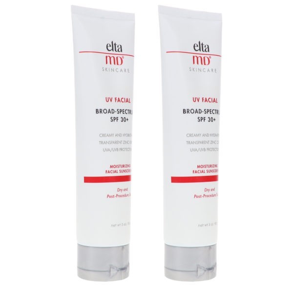 Elta MD UV Facial SPF 30+ Broad Spectrum 3 oz 2 Pack