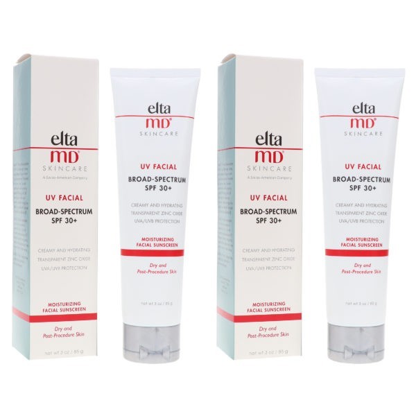 Elta MD UV Facial SPF 30+ Broad Spectrum 3 oz 2 Pack