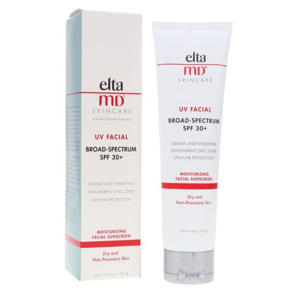 Elta MD UV Facial SPF 30+ Broad Spectrum Moisturizing Facial Sunscreen 3 oz