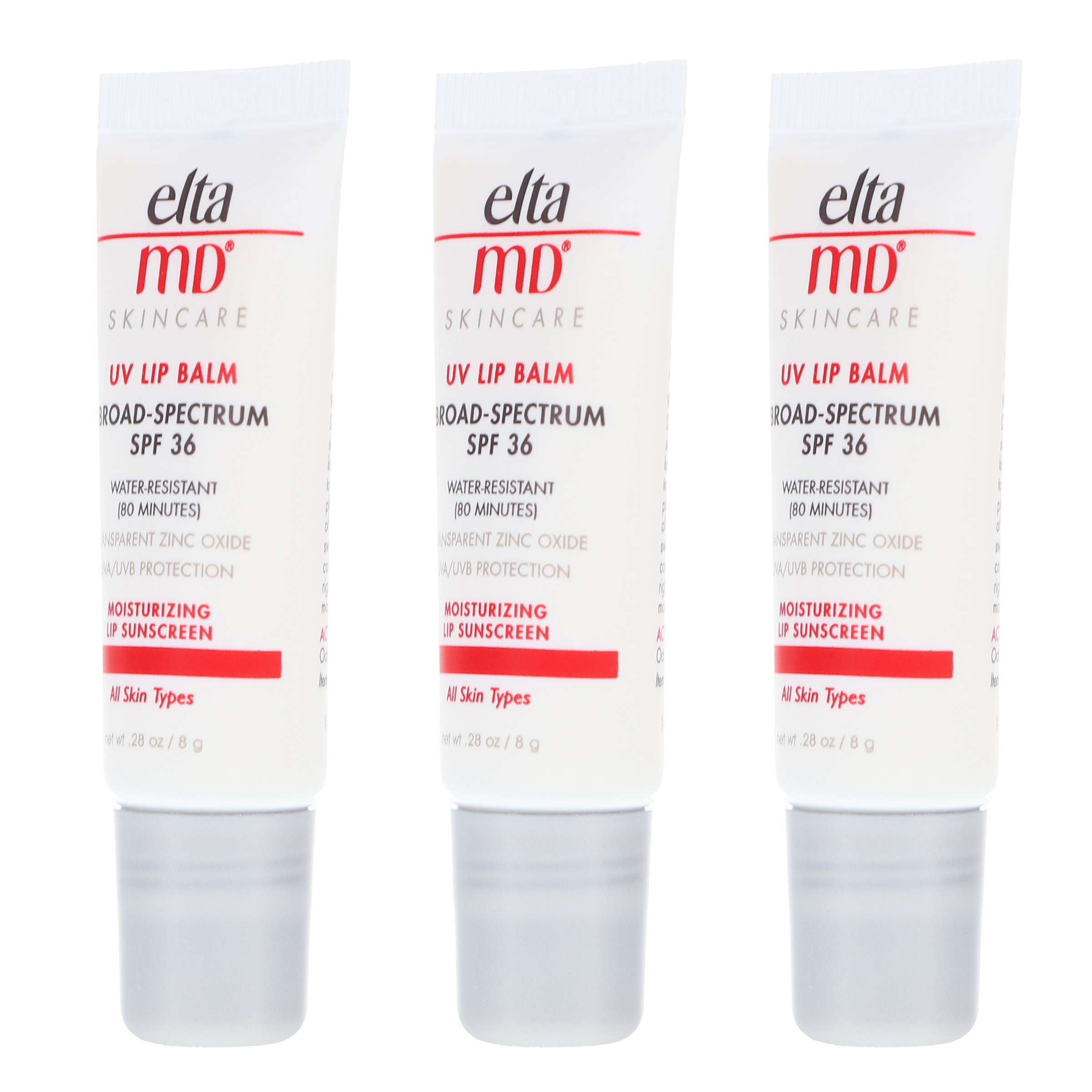 Elta MD UV Lip Balm SPF 31 Broad Spectrum 0.28 oz 3 Pack