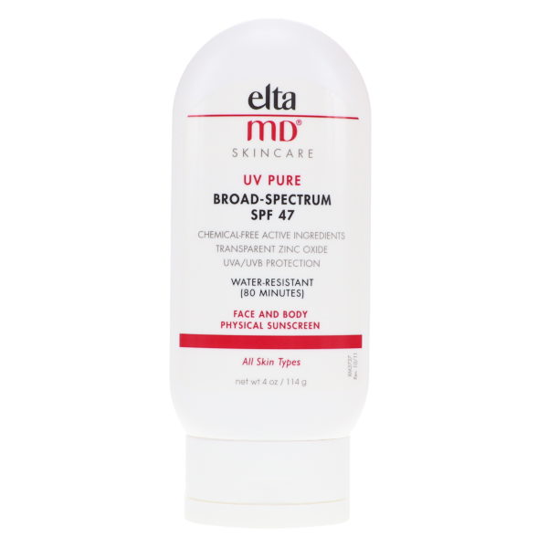 Elta MD UV Pure SPF 47 Broad Spectrum Face and Body Sunscreen 4 oz