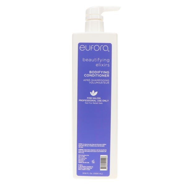 Eufora Beautifying Elixirs Bodifying Shampoo 33.8 oz & Beautifying Elixirs Bodifying Conditioner 33.8 oz Combo Pack