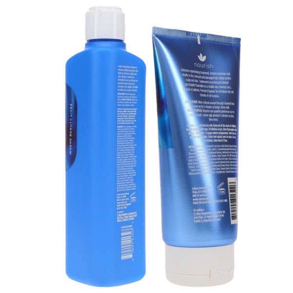Eufora Nourish Urgent Repair Shampoo 8.45 oz & Nourishing Urgent Repair Treatment 6 oz Combo Pack