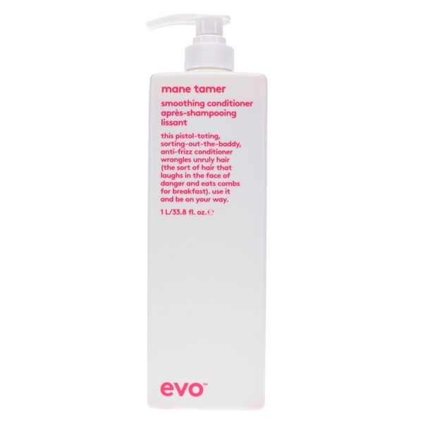 EVO Mane Tamer Smoothing Shampoo 33.8 oz & Mane Tamer Smoothing Conditioner 33.8 oz Combo Pack