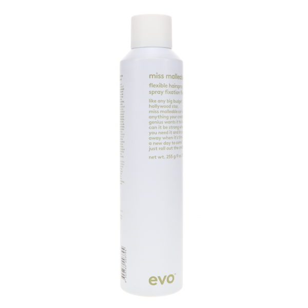 EVO Miss Malleable Flexible Hairspray 9 oz